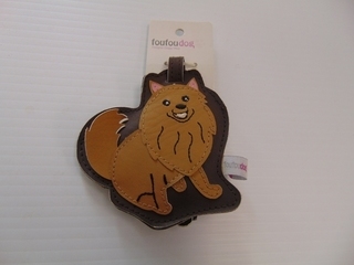 Pomeranian Luggage Tag