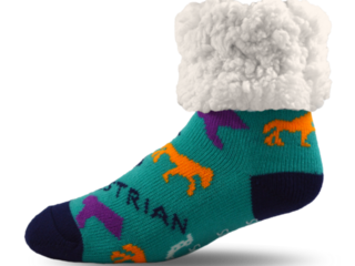 Pudus Equestrian Slipper Socks